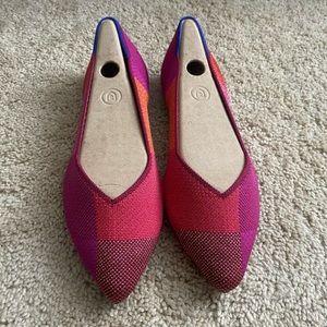 Rothy’s Pomegranate Metallic Points